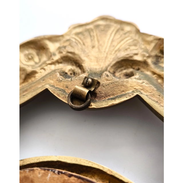 1950s Louis XV Style Bronze Mirror For Sale - Image 9 of 10