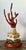 Vintage Italian Scagliola Artisanal Pigmented Plaster Coral Branch For Sale - Image 10 of 12