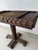 Mid 20th Century Vintage Hand Carved Tramp Style Side Table For Sale - Image 5 of 10