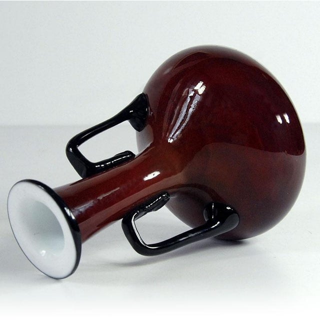 1920s Tango Glass Vase by Michael Povolny for Loetz, 1930 For Sale - Image 5 of 8