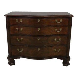 Kindel National Trust 4 Drawer Chippendale Mahogany Chest For Sale