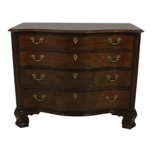Kindel National Trust 4 Drawer Chippendale Mahogany Chest