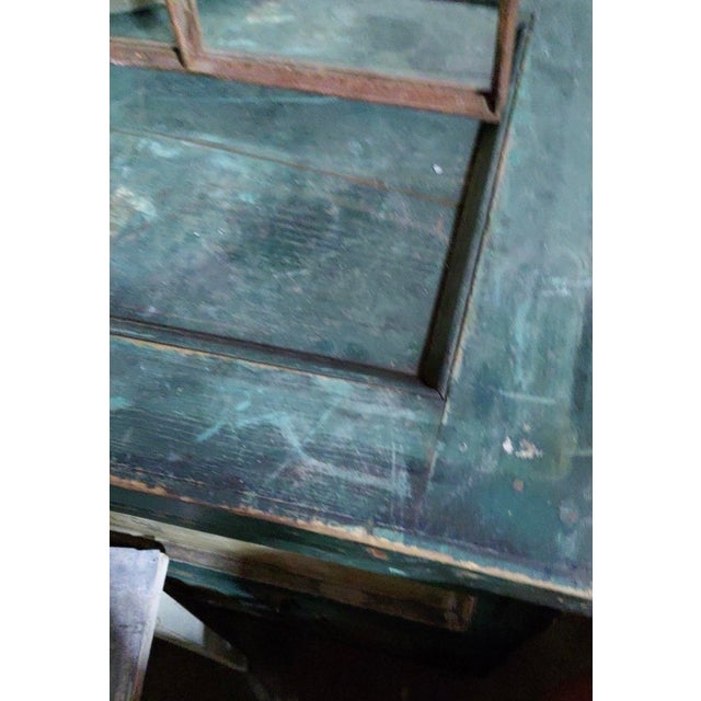 Early 20th Century Rustic a.h. Reid Creamery Cabinet For Sale - Image 12 of 13