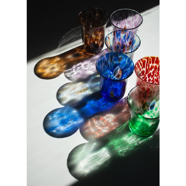 Italian Murano Glasses by Mariana Iskra for Ribes Studio, 2010, Set of 6 For Sale - Image 13 of 18