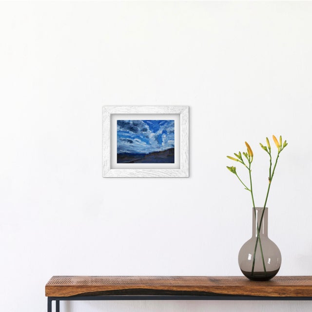 Cloudscape, Nevada (Original Oil on Linen Panel) For Sale - Image 4 of 6