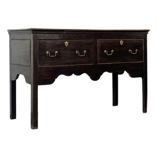 18th Century English Oak Server/Console Table For Sale