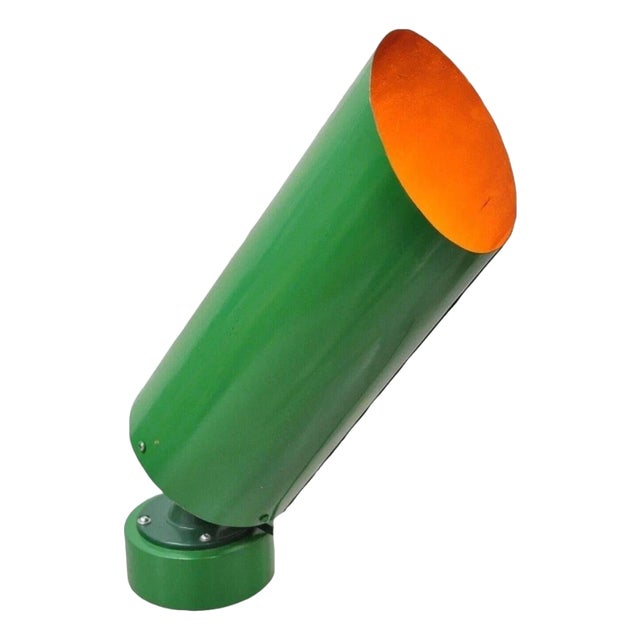 Modern Green Steel Metal Adjustable Theater Production Spot Light Table Lamp For Sale