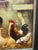Samy Chickens in a Henhouse Painting, Signed For Sale In San Francisco - Image 6 of 12