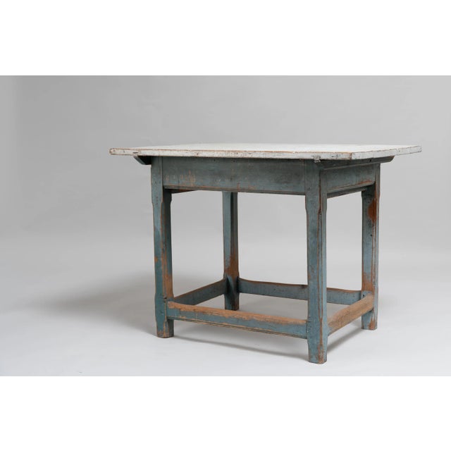 18th-Century Swedish Baroque Country Table For Sale - Image 5 of 13