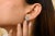 Stunning Aquamarine Diamond Flower Stud Earrings for Her in 18K Gold to make a statement with your look. You shall need...
