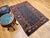 Navy Blue Antique Persian Bidjar Rug, Hand-Knotted Wool, Allover Paisley Pattern. Blue & Green, 4x6 For Sale - Image 8 of 16