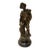 Large Antique French Moreau Statue - Boy With Dog For Sale