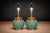 1930s Art Deco Table Lamps With Teal Finish, Unknown - a Pair For Sale In New York - Image 6 of 9