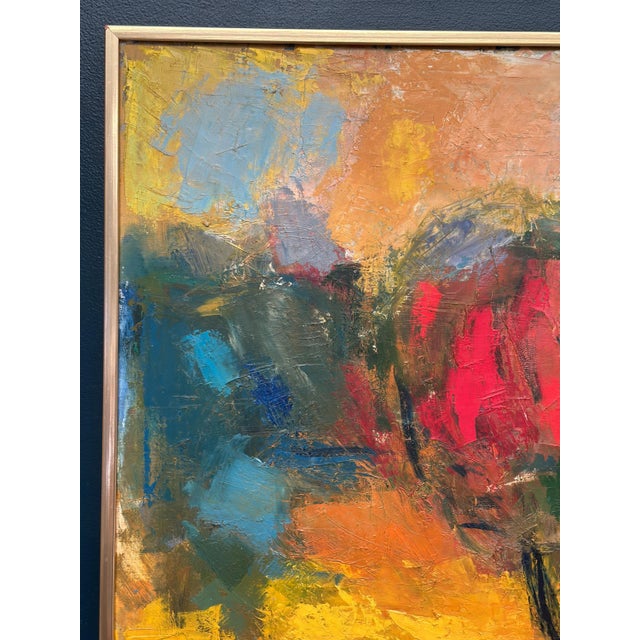 Dick Wästberg, Composition, 1972, Oil on Canvas, Framed For Sale - Image 7 of 18