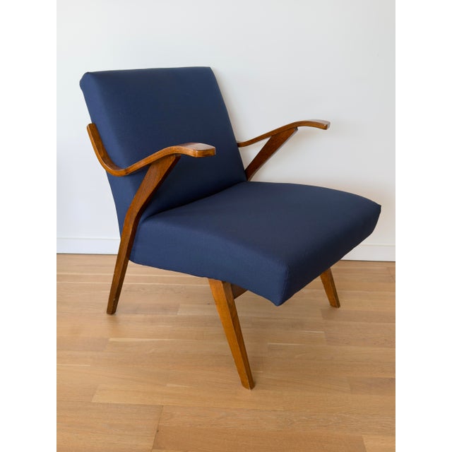 Vintage Lounge Chair by Tatra Pravenec, 1960s For Sale - Image 6 of 6