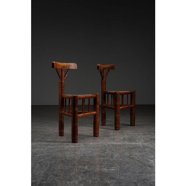 Swedish Tripod Accent Chair, 1960s For Sale - Image 15 of 15