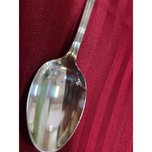 1970s Christofle Albi Silver Plated Flatware - 44pcs For Sale - Image 9 of 12