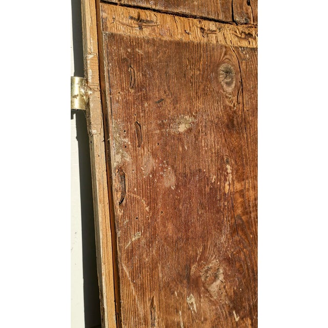Vintage 18th Century Wooden Door For Sale - Image 11 of 18