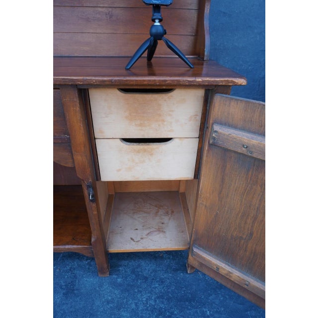 1930s Classic Monterey Sideboard in Smokey Maple For Sale - Image 10 of 10