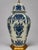 Mid 20th Century Mid-20th Century Dutch Delft Blue-and-White Ceramic & Giltwood Lamps - a Pair For Sale - Image 5 of 10