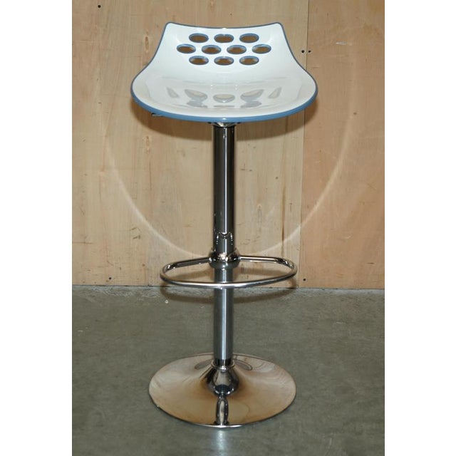 Adjustable Calligaris Jam Swivel Kitchen Island Bar Stools, Set of 4 For Sale - Image 5 of 17