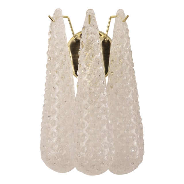 Wall Light in Murano Glass, 1990s For Sale