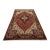 Heriz Rug 7’1” X 10’1” Red Wool Vintage Tribal Hand-Knotted Oriental Carpet For Sale