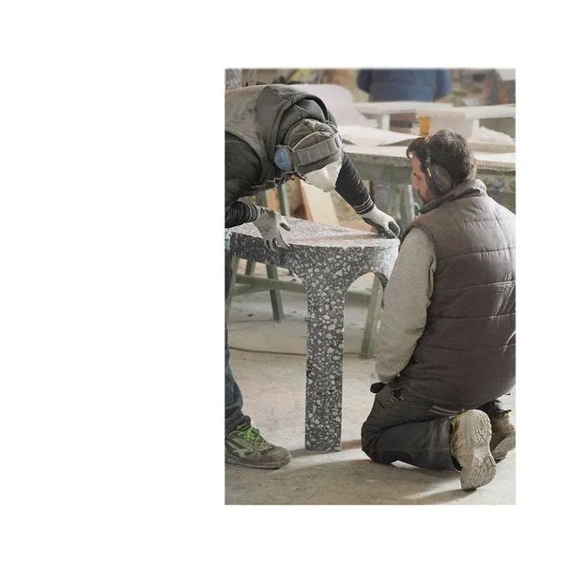 Stone Loggia Terrace Console Table by Matteo Leorato For Sale - Image 7 of 10