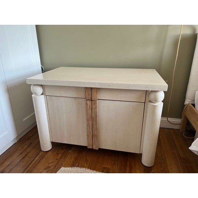 The Platt Collections Modern Coastal Nightstand Chairish