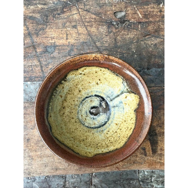 Vintage Original Studio Pottery Bowl For Sale - Image 9 of 12