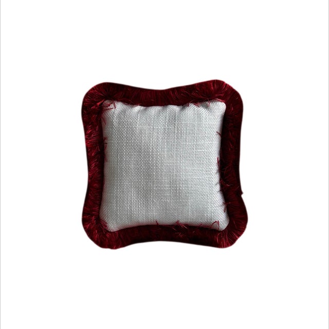 Add a touch of luxury and a soothing fragrance to your space with this handmade accent pillow, exquisitely crafted from...