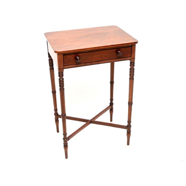 Antique Georgian Side Table, 1800s For Sale - Image 10 of 10