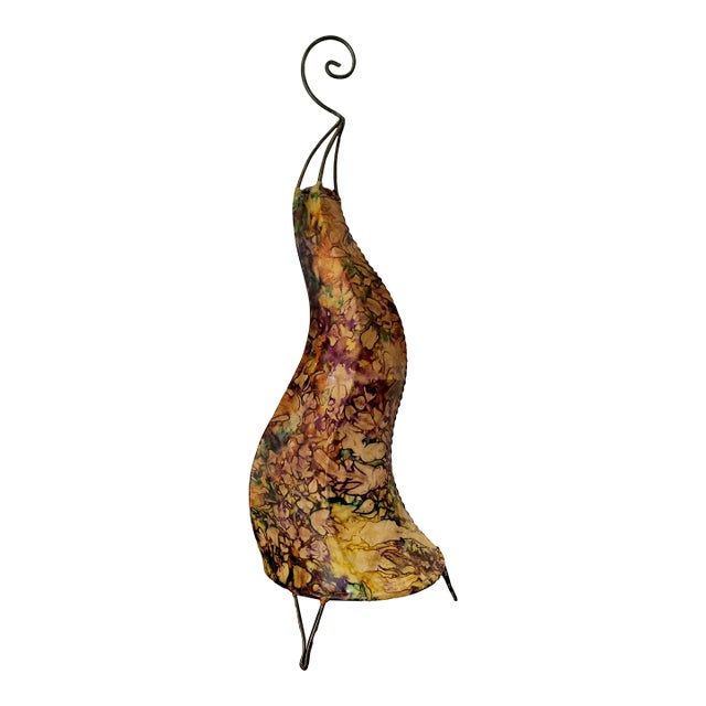 Contemporary 27" Marbeld Dansing Moroccan Traditional Henna Lamp For Sale