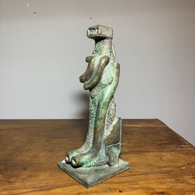 1980s Horst Böhm, Modernist Sculpture Totem, 1983, Bronze For Sale - Image 5 of 18