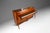 1960s Rare Mid-Century Modern Baldwin Acrosonic Spinet Piano in Walnut, Brass & Cane, Usa, C. 1960s For Sale - Image 5 of 16
