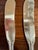 Four silver plated butter knives by Reed & Barton. Marked "Reed & Barton" on the reverse with a very small, barely...