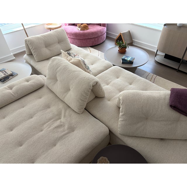 Roche Bobois Roche Bobois Conversation Sofa (2-Seat, X3) For Sale - Image 4 of 11
