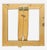 Wooden Picture Frame with Engraved Signature, Italy, 1980s For Sale - Image 4 of 6