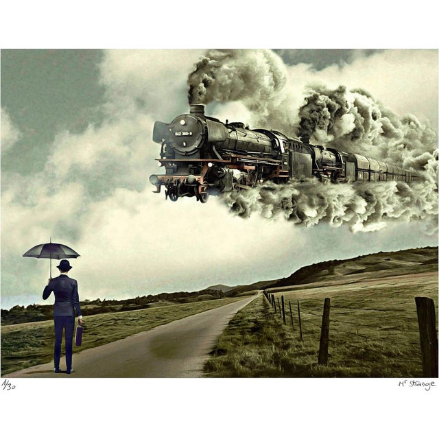 Mr Strange, The Steam Engine, 2021, Silkscreen Print For Sale - Image 6 of 6