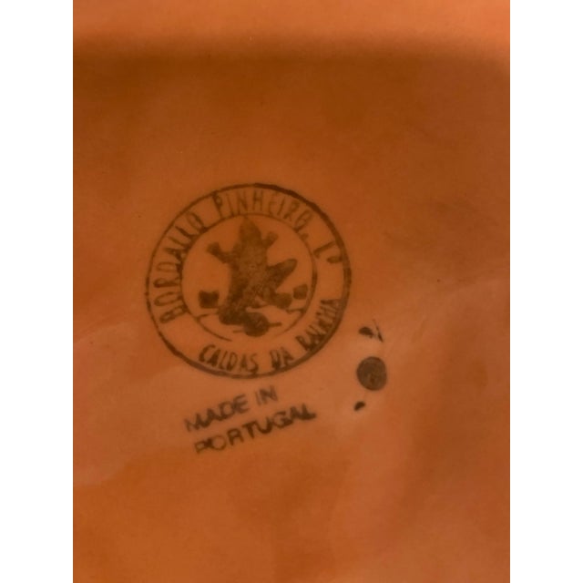 Bordallo Pinheiro Pink Plates, a Set of 2 For Sale In New York - Image 6 of 8