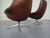 Danish Pirouette Swivel Chair in Leather by H. W. Klein for Bramin, 1960s For Sale - Image 13 of 18