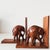 Mid-Century Hand-Carved Teak Elephant Bookends, 1960s, Set of 2 For Sale - Image 6 of 7