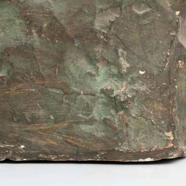 Vintage Plaster Bust Sculpture by Miquel Blay, Spain, 1930s For Sale - Image 14 of 14