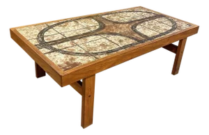 Tile Top Coffee Table by Trioh Denmark