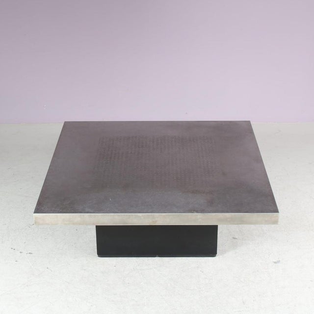Metal German Coffee Table by Heinz Lilienthal, 1970 For Sale - Image 7 of 11