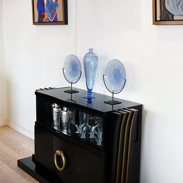 Mid-Century Murano Glass Bottle by Guido Balsamo Stella for SALIR, 1940s For Sale - Image 3 of 17