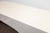 Vintage 1970s Style White Laminate Console Table and Matching Diamond Mirror For Sale In Detroit - Image 6 of 10