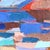 Abstract You Can Let the Thought Pass (Triptych) - Textural Landscape Impasto Painting Original Artwork by Dana Cowie For Sale - Image 3 of 11