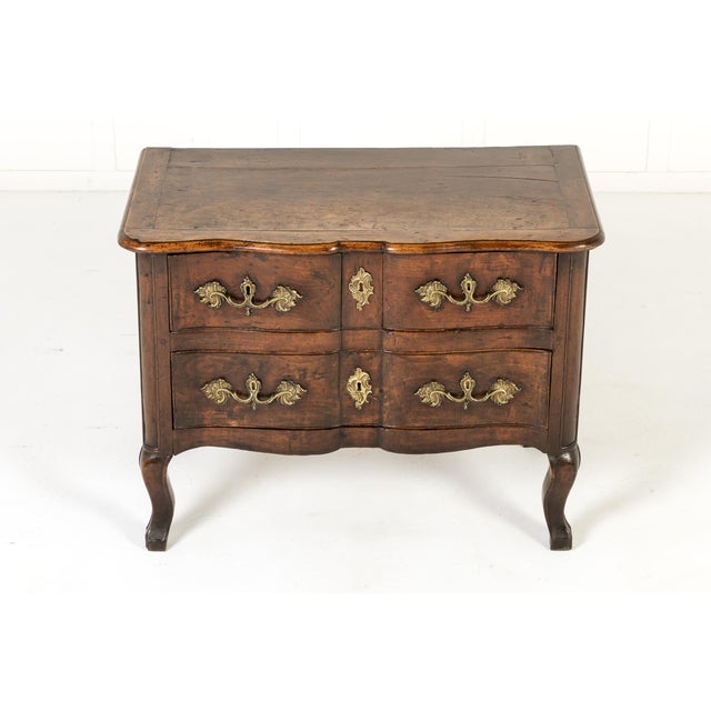 Small 18th Century French Walnut Commode For Sale - Image 9 of 9