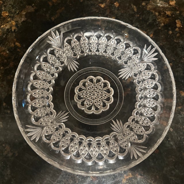 Early 19th Century Antique Royal Crystal-Ruby Flash Covered Butter Dish For Sale - Image 5 of 8